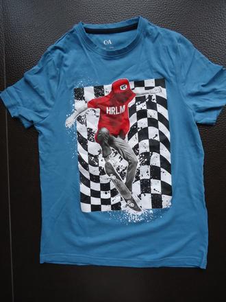 Skejťácke chalanské tričko vel. 13r., c&a,158