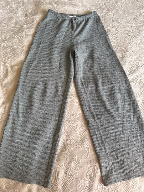 Široké nohavice, h&m,146