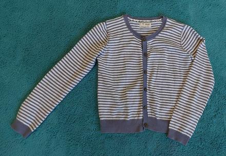 Pásikavy sivostrieborný sveter next, next,116