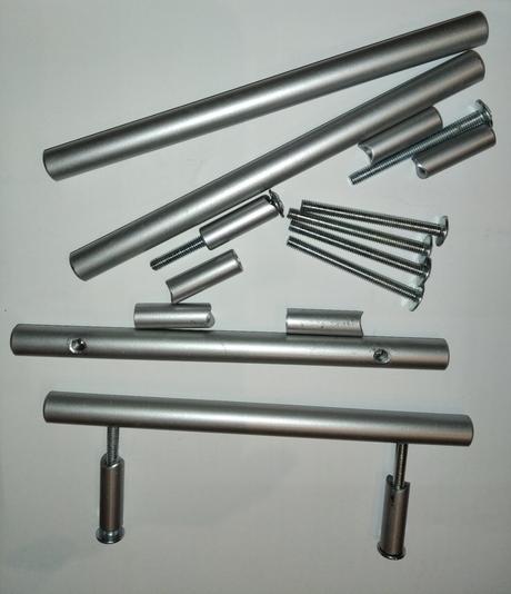 4 x kallrör úchytka,