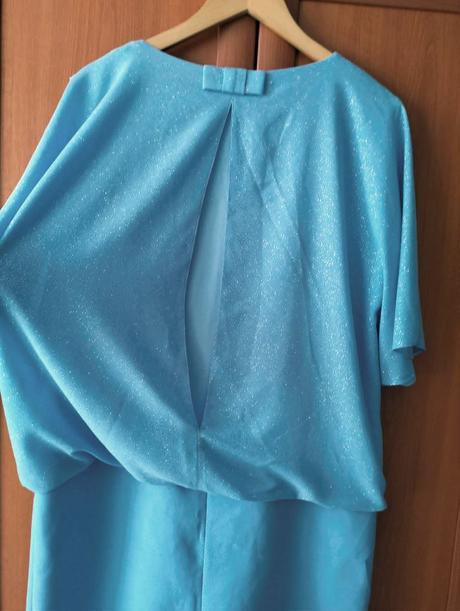 Belasé elegantné šaty, v. xl/xxl, č.46, 46