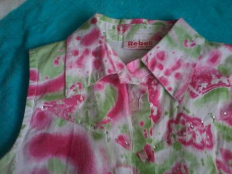 Dámska košelová blúza , rebel,xl