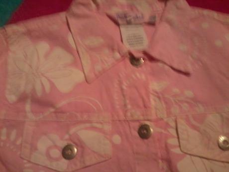 Dievčenská košelo/ bunda usa 7 / 8 rokov., 128