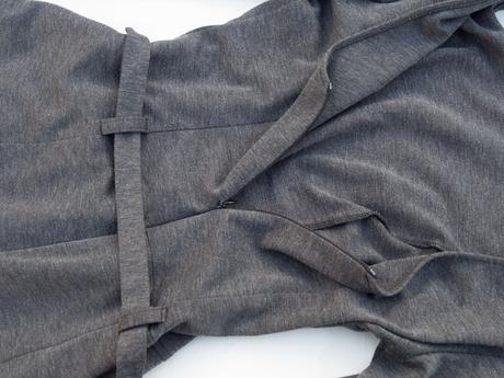 Pekný elastický overal s vysokým pásom, 38