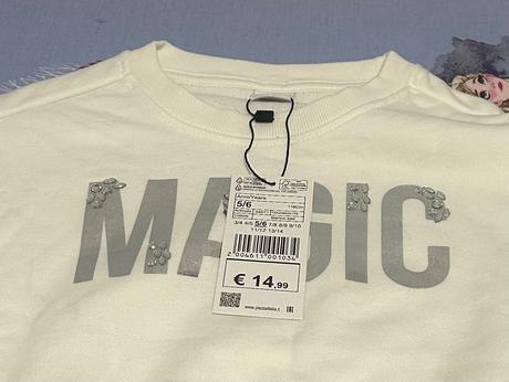 Crop top mikina, piazza italia,116