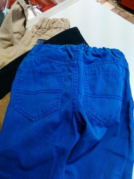 Parádne nohavice pre 3-4 r., 104–116