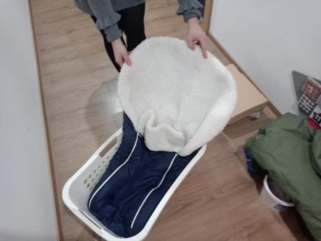 Teplý spací vak ovčia vlna, 