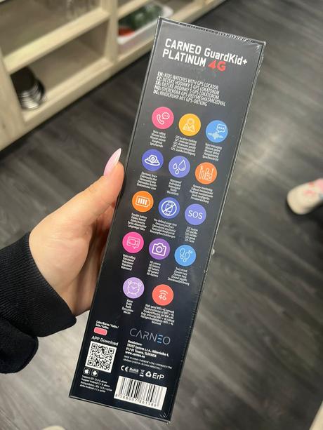 Carneo smart hodinky 4 g platinum ružové, 