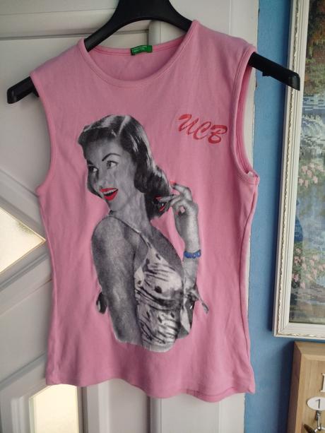 Tričko benetton s/m, benetton,s