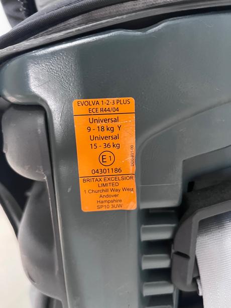Autosedačka britax evolva 123 plus, britax