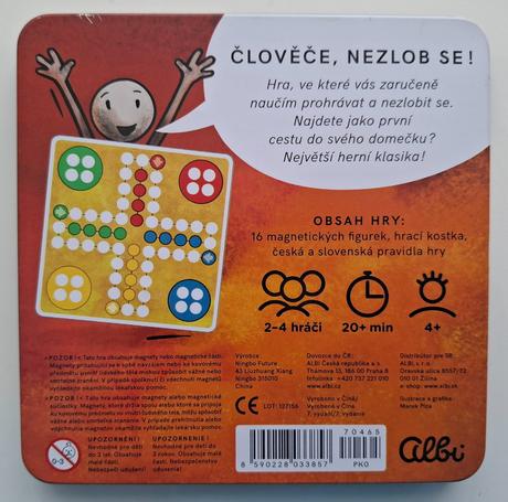 Spoločenská hra "človeče...", 