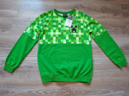 Nová chlapčenská mikina minecraft 170/176, 170