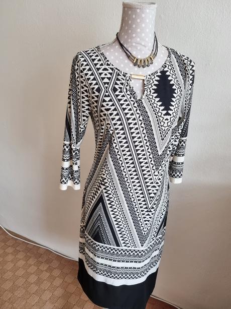 Čierno - biele šaty m, f&f,m