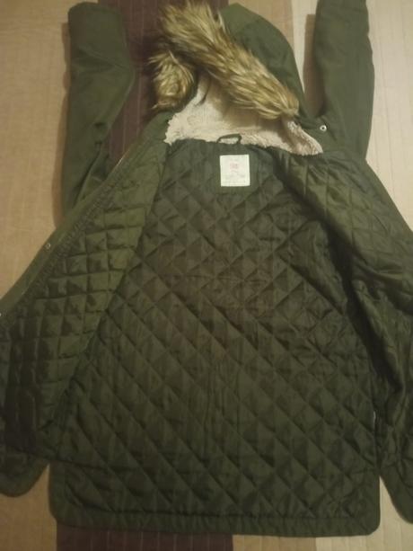 Prechodná bunda s kožušinkou, 140