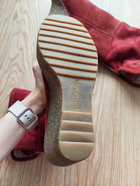 Tommy hilfiger kožené čižmy na platforme 36, tommy hilfiger,36