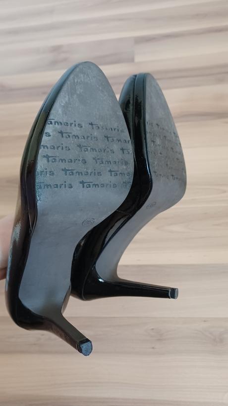 Lakované lodičky, tamaris,38