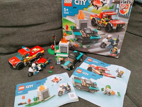 Lego city hasiči a policajná nahanacka, 