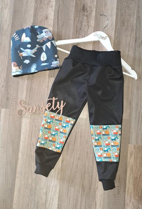 Softshell nohavice, 80 - 140