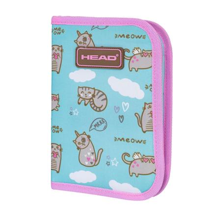 Vyklápací peračník bez náplne head meow,