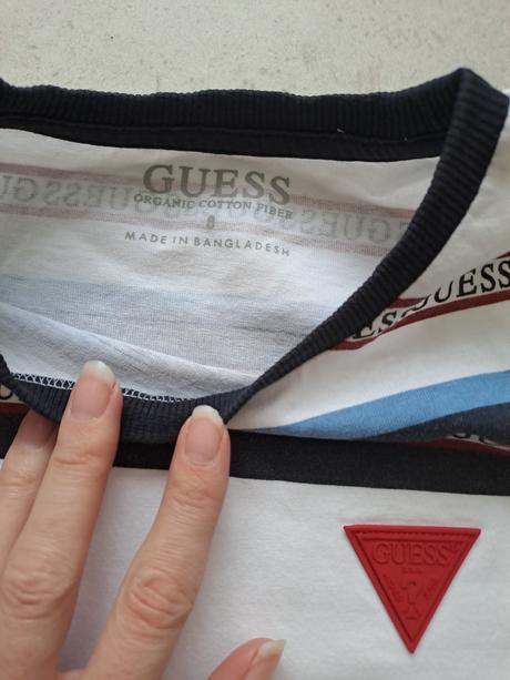 Značkové štýlové tričko, guess,134