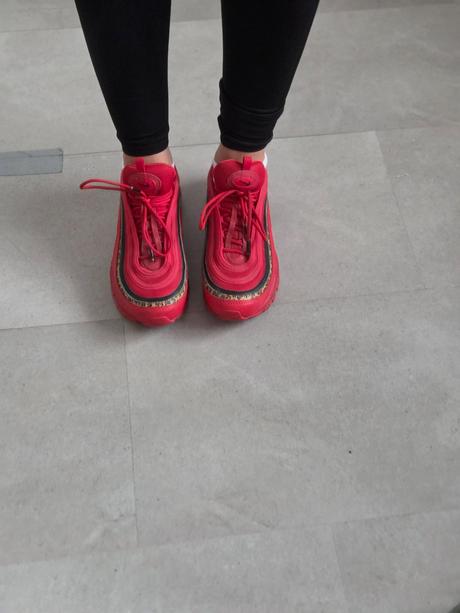Nike airmax 97 leopard pack university red 39,5-40, nike,40