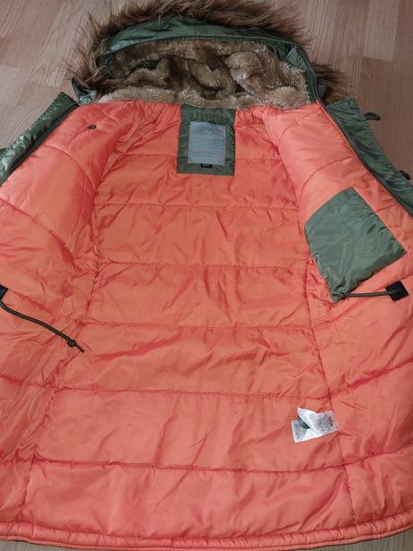 Alpha zimná bunda, s