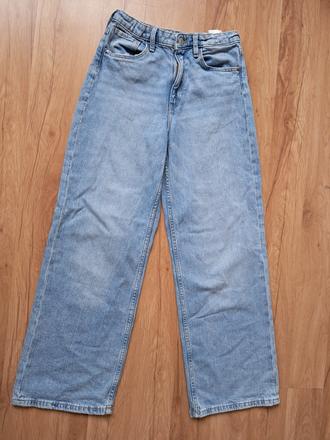 Široké baggy rifle, h&m,146