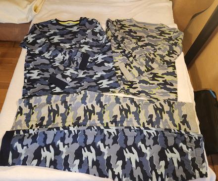 2 veľmi pohodlné pyžamá, f&f,164