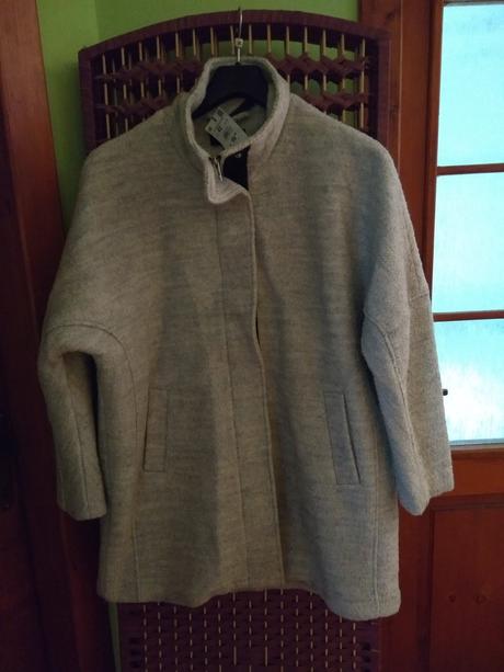 Nový jesenný jarný kabát., reserved,42