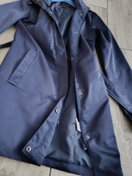 Tmavomodrý plašť - s - gate, gate,s