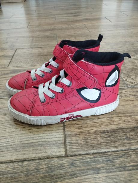 Zateplené topánky spideman, h&m,30