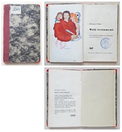 Francois villon malý testament exemplár 792, 