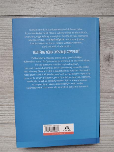 Digitálna demencia - manfred spitzer, 