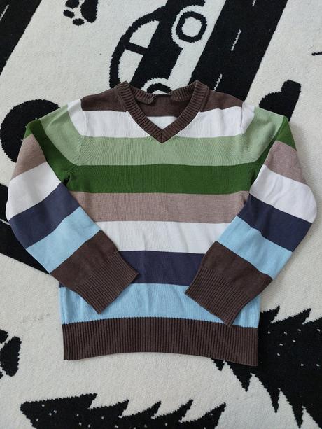 Pasikavy tenky sveter, h&m,134