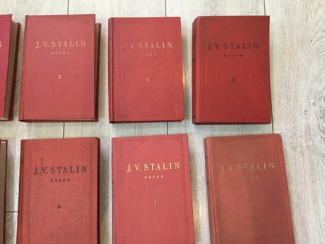 Knihy j. v. stalin spisy 1949-1953- 13 ks, 