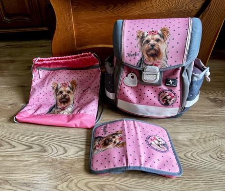 Školská taška belmil yorki - set peračník a vrecko,