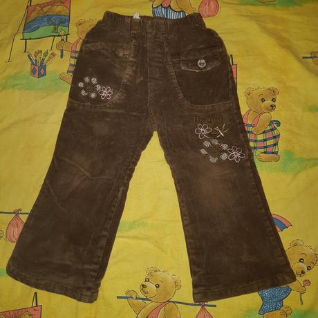 Dievcenske zateplene nohavice, 98