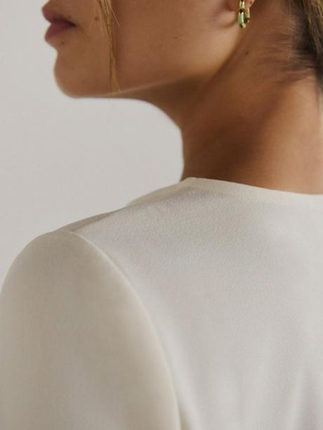 Guido maria kretschmer - biely top, veľ. xs/34, 34