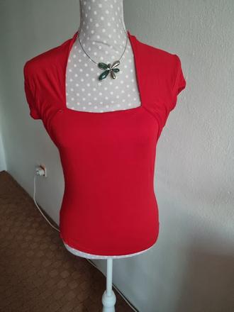 Červený elast.top 38, 38