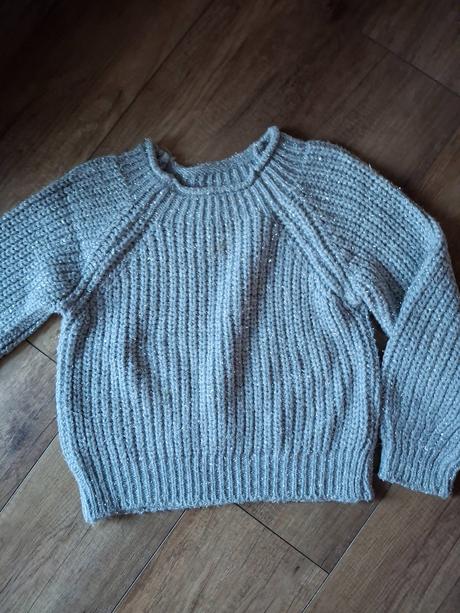 Nadherny pulover - sveter h&m 146/152 bez visaciek, h&m,146