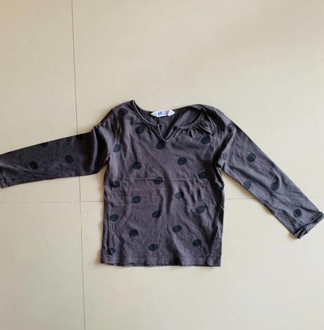 Tricko s dlhym rukavom h&m na 2-4 roky, h&m,104