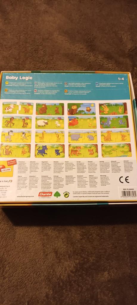 Puzzle pre detičky 1-4 roky,