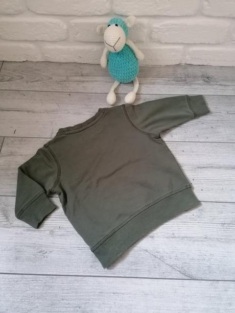 Mikina + handmade čiapočka gratis, 74