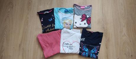 Balík dievča jar leto jeseň 122/128 viac ako 60 ks, 122–134