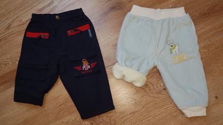 Teplé nohavice 74 - 80, 74