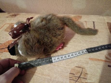 Plysák - mys s okuliarmi,