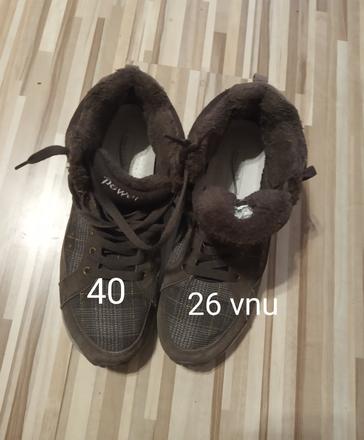 Teplucke topanky  40, 40