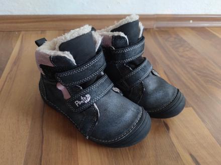 Dievčenské zimné topánky, v. 25, d.d.step,25