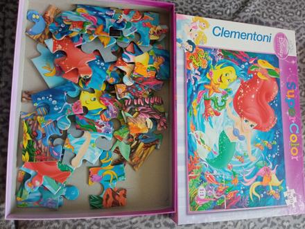 Puzzle malá morská víla,