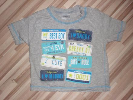 Chlapčenské tričko , f&f,74